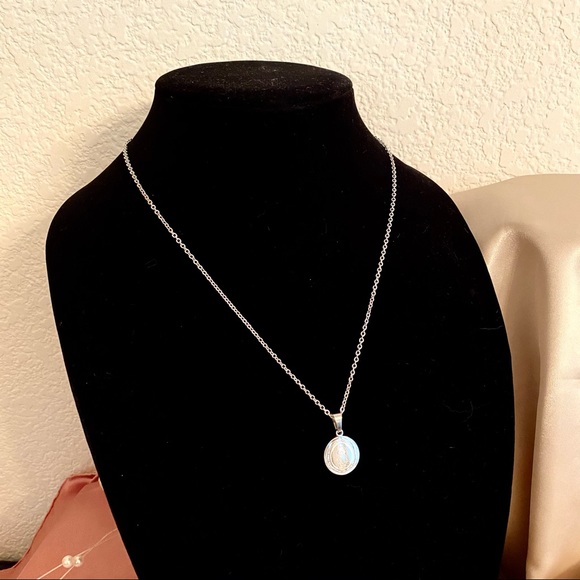 💕Last One Two-Side Faith Mary Rosary Necklace - Picture 4 of 9